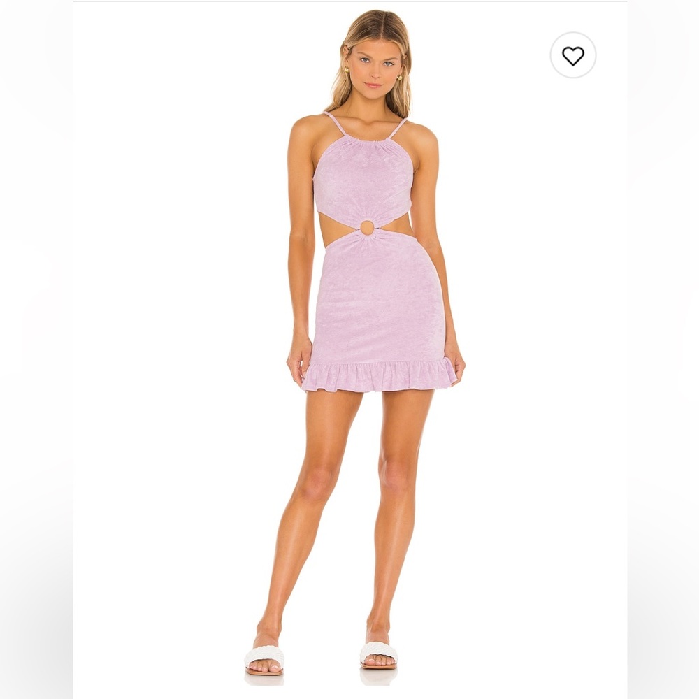 Revolve Terry Cloth Devyn Mini Dress XS